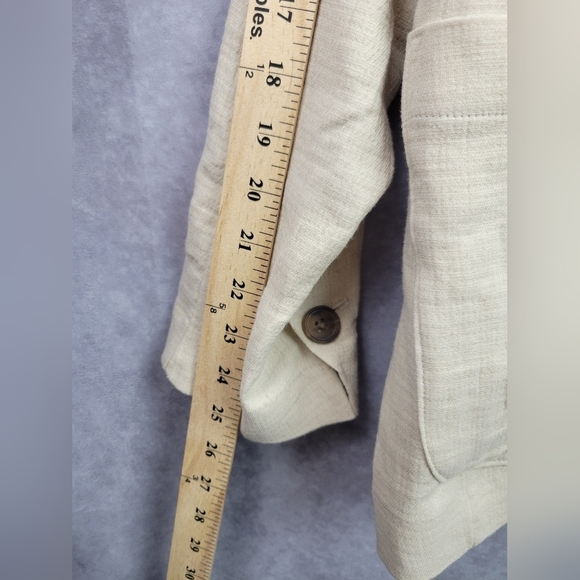 ANA A New Approach Casual Blazer Womens Cotton Linen Blend Size XL - Picture 10 of 11